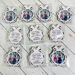 Новорічні іграшки з фото