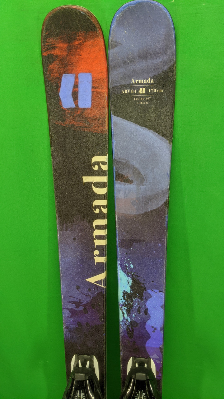 Гірські лижі Armada ARV 84 170 см 2020p твін-тіп б/у, фото 1