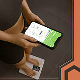 Ваги аналітичні Ruhhy 20676 white, електронні, до 226 кг, LCD, Bluetooth, Feelfit, фото 3