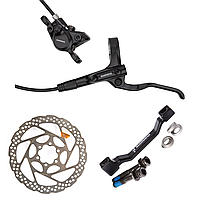 Дискові гальма гідравлічні Задні Shimano BL-MT200 (R), BR-MT200 (R), SM-MA-F180P/P2, 1650 мм+ротор