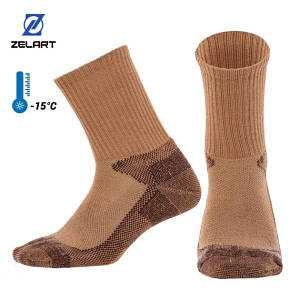 Термошкарпетки zelart tactical чорні пп8179(42-45), тактичні шкарпетки Кайот