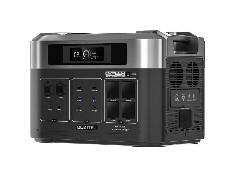 Портативна зарядна станція OUKITEL BP2000E PRO 3600W