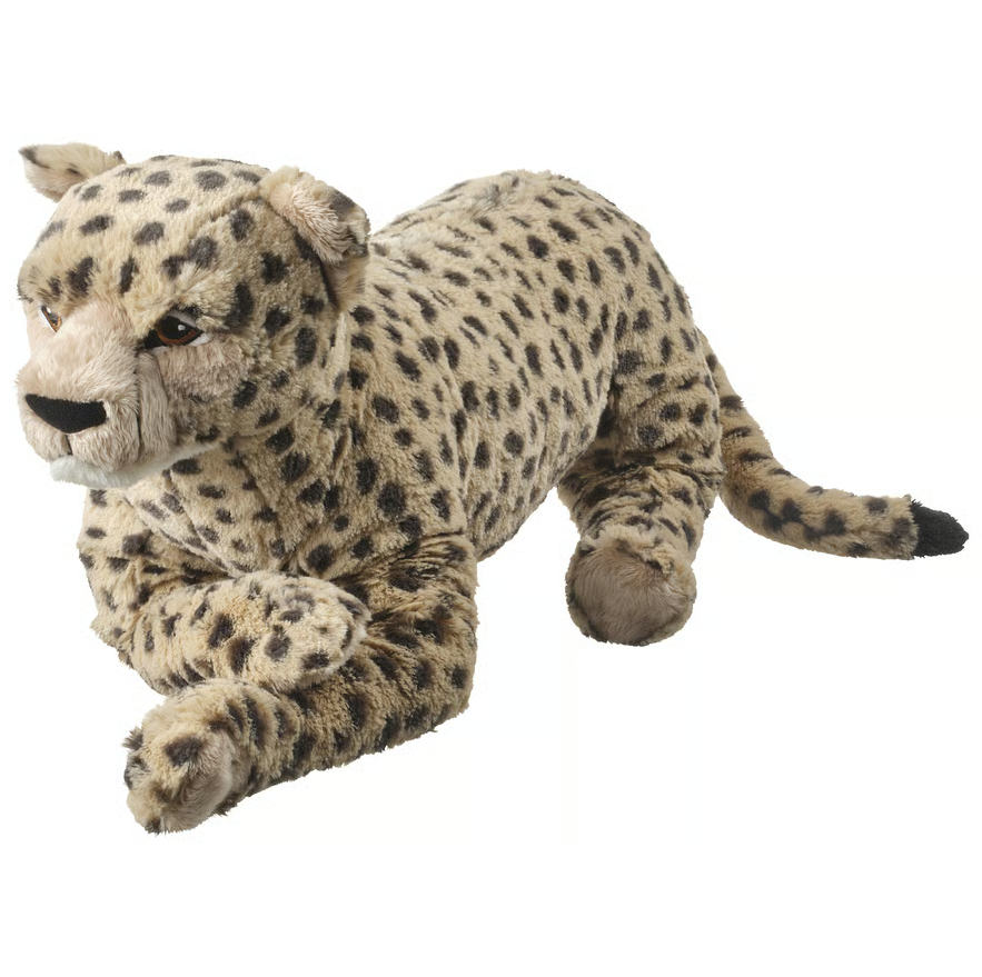 М'яка іграшка Гепард, 50 см, SANDLOPARE IKEA 506.030.60, фото 1