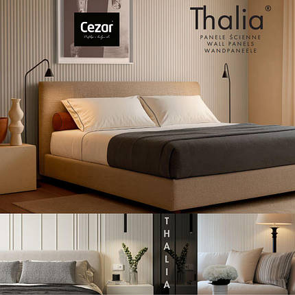 Настінна панель THALIA 01 (2800x151x12 мм) Cezar, фото 2