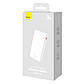 Павербанк 10000 mAh Baseus Airpow Fast Charge з швидкою зарядкою (1USB/Type-C, 20W). White, фото 10