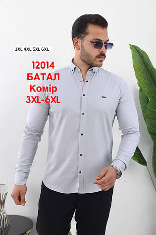 Батальна сорочка Red Stone з довгим рукавом (варений котон), комір, фото 1