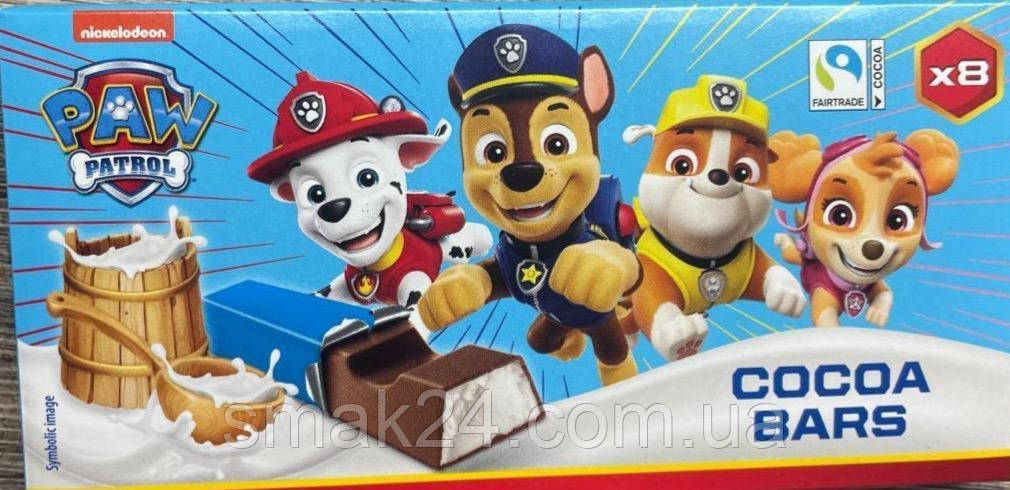 Шоколад молочний PAW PATROL Milk chocolate bars Paw Patrol 100 г Іспанія