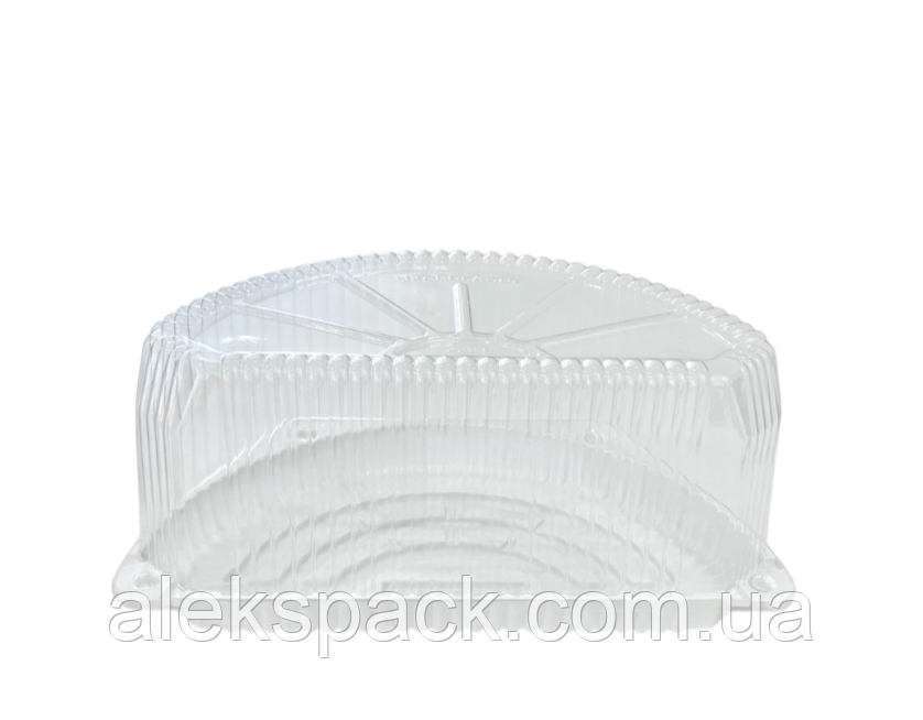Упаковка пласт. пів торта 220 25 шт, фото 1