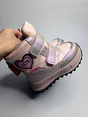 Зимові термо черевики для дівчинки Tom.m 11271 В  фіолетові р.27-32