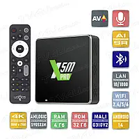 Смарт ТВ приставка Ugoos X5M Pro 4/32 Гб Smart TV Box Android 14