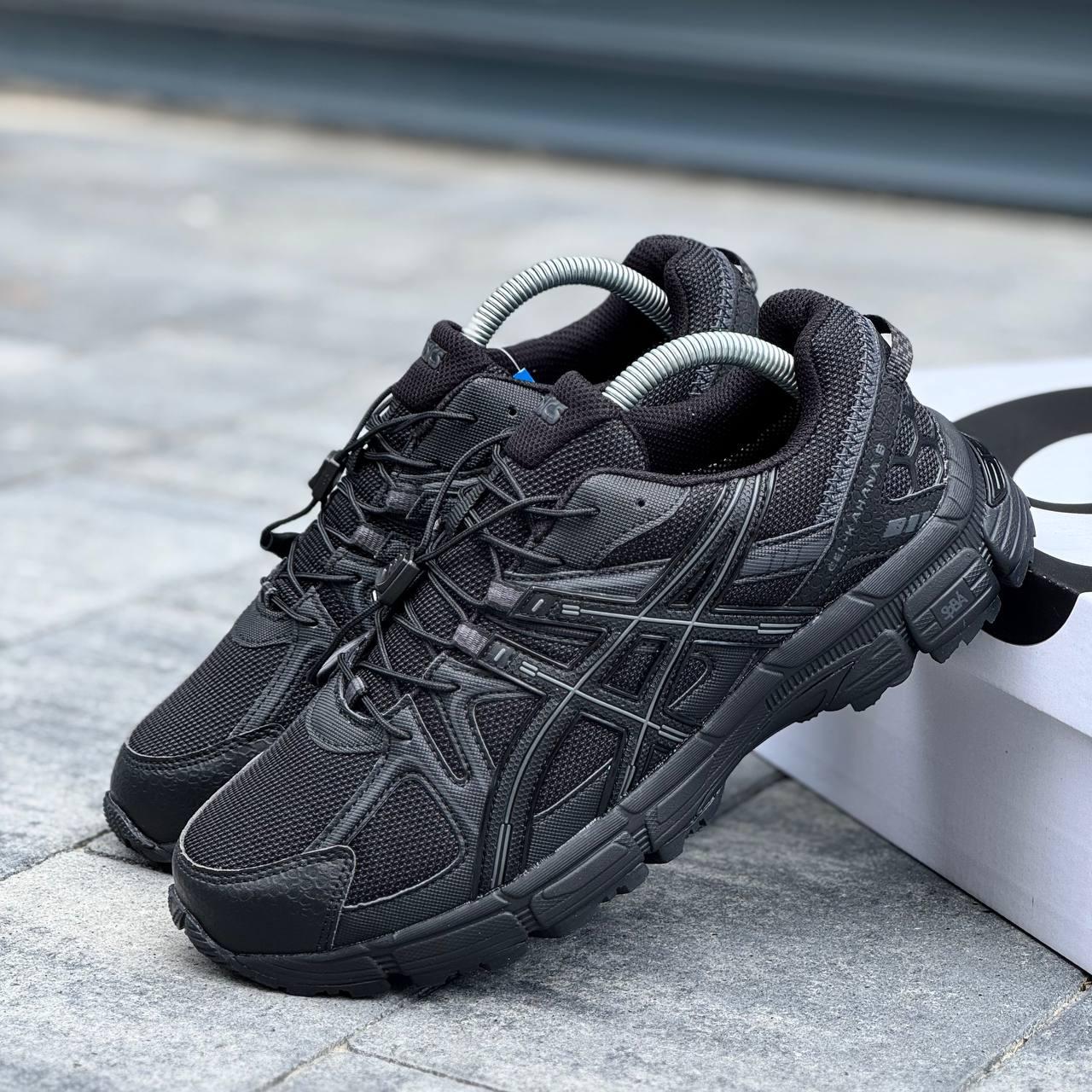 Кросівки чоловічі чорні зимові Asics Gel-Kahana 8 Black Gore-Tex Winter Termo (19315), фото 1