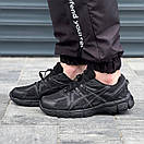Кросівки чоловічі чорні зимові Asics Gel-Kahana 8 Black Gore-Tex Winter Termo (19315), фото 3