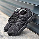 Кросівки чоловічі чорні зимові Asics Gel-Kahana 8 Black Gore-Tex Winter Termo (19315), фото 4