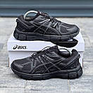 Кросівки чоловічі чорні зимові Asics Gel-Kahana 8 Black Gore-Tex Winter Termo (19315), фото 6