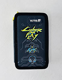 Пенал Подвійний Cyber без наповнення (К25-623-4) Kite