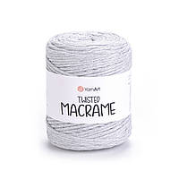 YarnArt TWISTED MACRAME (Твістед Макраме) № 756 світло-сірий (Пряжа, нитки для макраме)