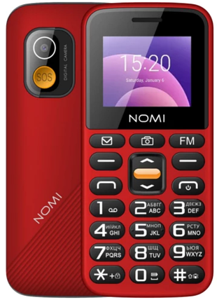 Телефон Nomi i1820 Red UA UCRF, фото 1