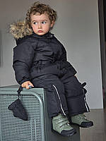 Дитячі шкіряні ортопедичні демісезонні черевики на липучках на девочку 25 р, фото 7