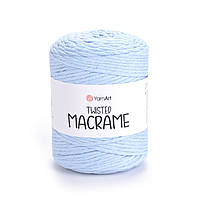 YarnArt TWISTED MACRAME (Твістед Макраме) № 760 блакитний (Пряжа, нитки для макраме)
