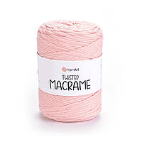 YarnArt TWISTED MACRAME (Твістед Макраме) № 767 рожевий (Пряжа, нитки для макраме)