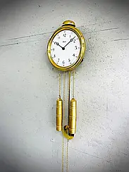 Hermle 60997-00261 Messing-Heimuhr