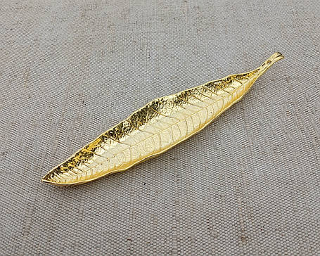 Підставка для пахощів "Золотий Лист", фото 1