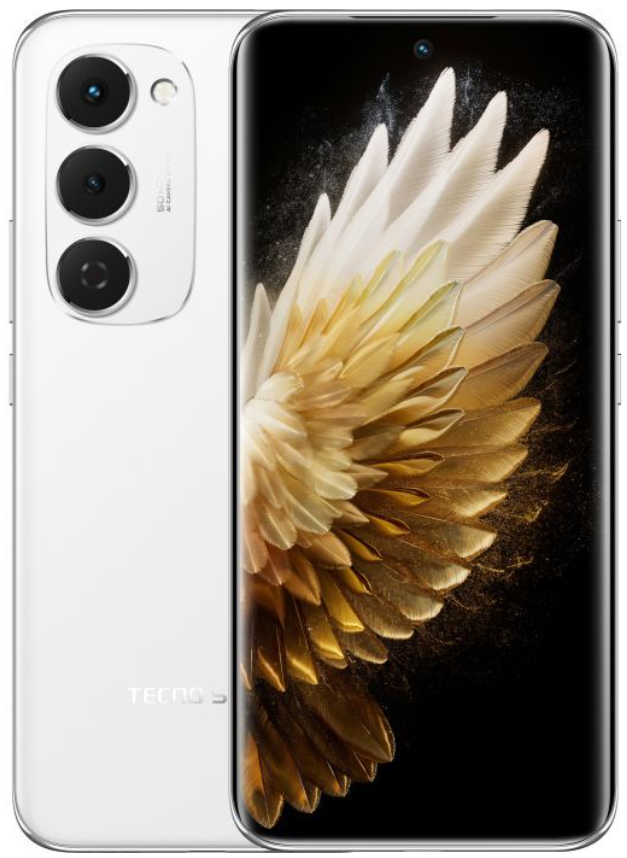 Смартфон Tecno Spark 40 Pro+ (KM7) 8/256Gb Aurora White (4894947096341) UA UCRF