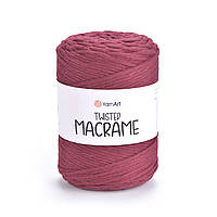 YarnArt TWISTED MACRAME (Твістед Макраме) № 781 бордо (Пряжа, нитки для макраме)