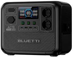 Зарядна станція Bluetti AC70 1000W/768Wh UA UCRF