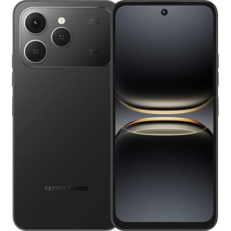 Смартфон Tecno Spark 40 (KM5n) 8/256Gb Ink Black (4894947091551) UA UCRF