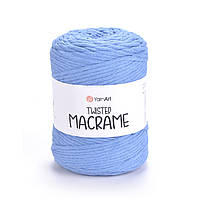 YarnArt TWISTED MACRAME (Твістед Макраме) № 786 синій (Пряжа, нитки для макраме)
