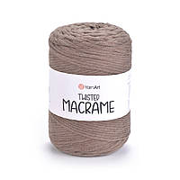YarnArt TWISTED MACRAME (Твістед Макраме) № 788 шоколад (Пряжа, нитки для макраме)