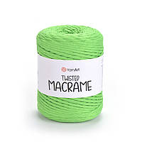 YarnArt TWISTED MACRAME (Твістед Макраме) № 802 салатовий (Пряжа, нитки для макраме)