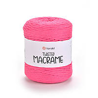 YarnArt TWISTED MACRAME (Твістед Макраме) № 803 малиновий (Пряжа, нитки для макраме)