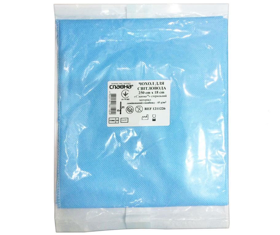 Чохол для світловода 250х18см Славна стерильний, фото 1