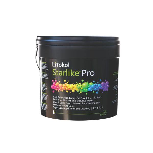 Декоративний епоксидний гель для заповнення швів Litokol Starlike Pro 2.5 кг 02 Sabbia Bianca, фото 1