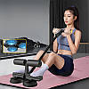 Тренажер для преса та силових вправ із 3 потужними присосками та регулюванням висоти, фото 4