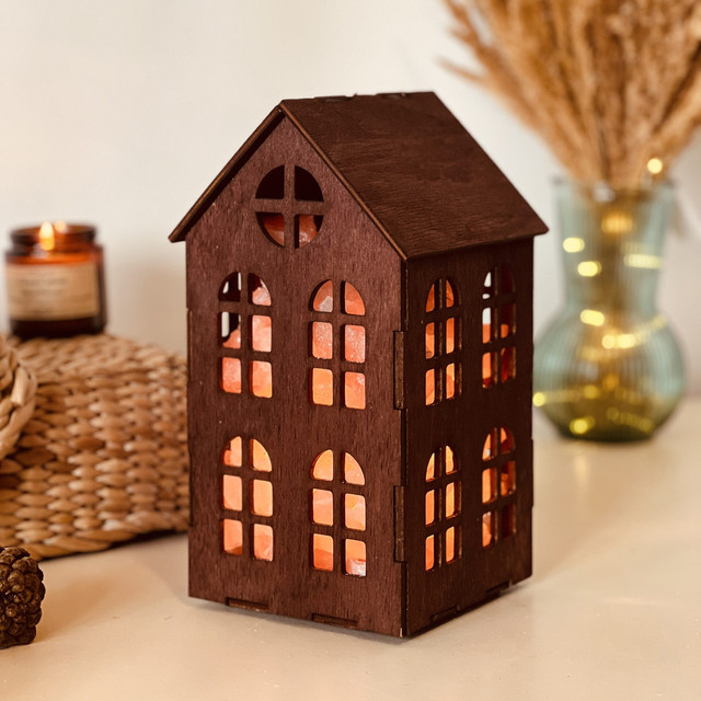 Соляная лампа 'Будинок'