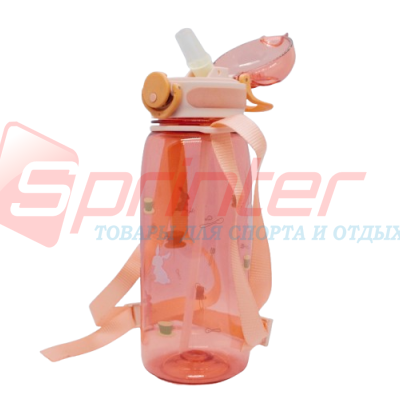 Дитяча пляшка-поїльник 500 мл. DB-1538-Червона, фото 1