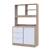 Міні-кухня Doros Лея Дуб сонома/Білий ДСП 100х43х171 (81359335)