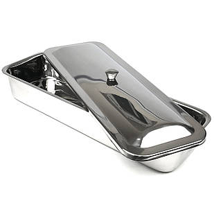 Контейнер для інструментів із кришкою та ручкою. Розміри 320x100x50 мм SURGIWELOMED