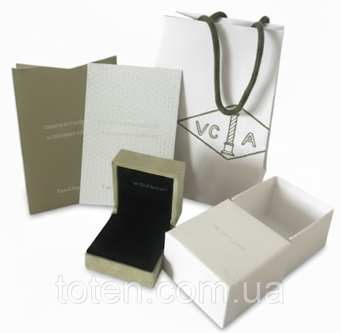 Упаковка Van Cleef ван клиф під кільце топ, фото 1