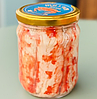 М'ясо краба натуральне, Норвегія, скло банка 520 грам, фото 2