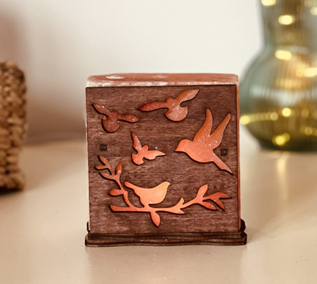 Соляная лампа 'Птицы'