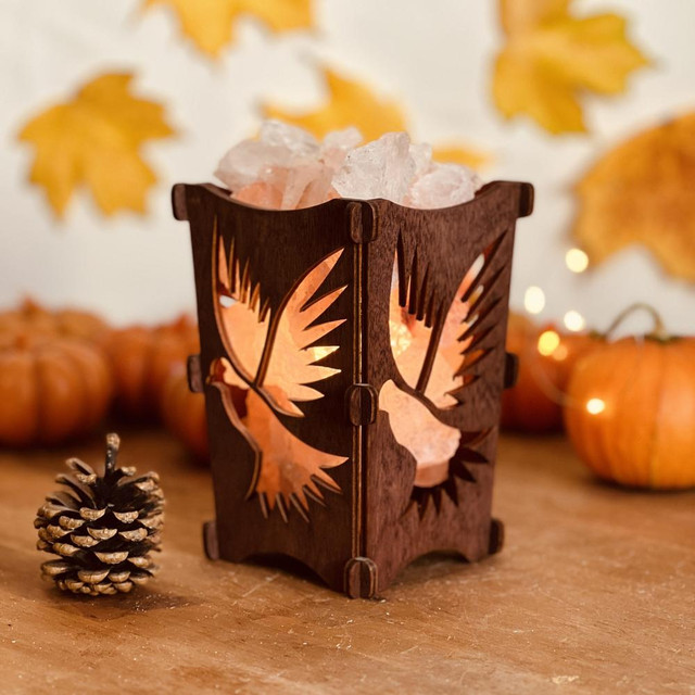 Соляная лампа 'Птица'