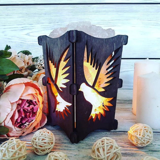 Соляная лампа 'Птица'