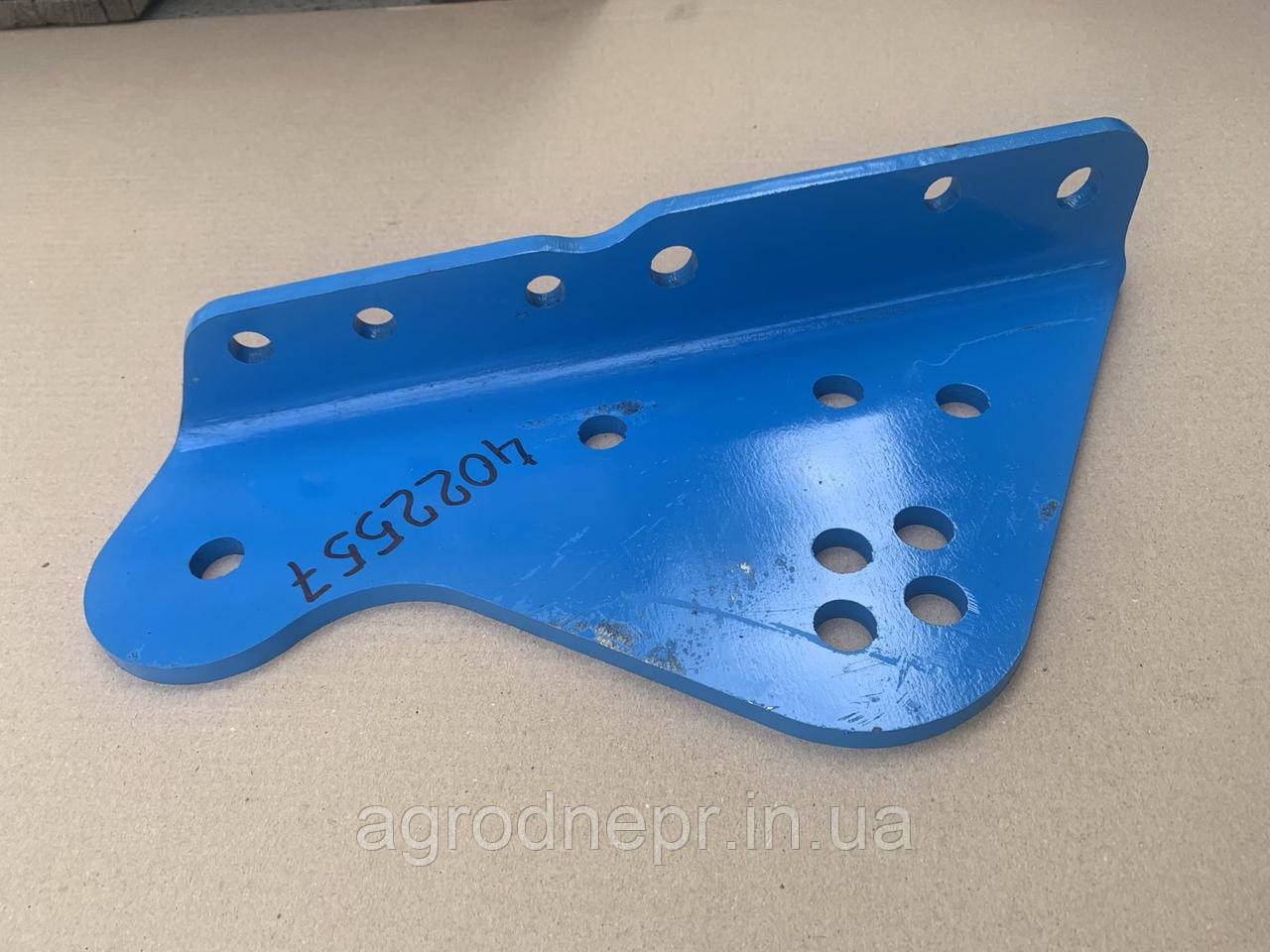 4022557 Кронштейн кріплення стійки лівий ( t=10 mm.), фото 1