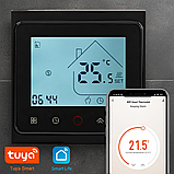 Тепла підлога 35м - Prime Electric PC-20 нагрівальний кабель 700W з програмованим WiFi терморегулятором чорним, фото 2