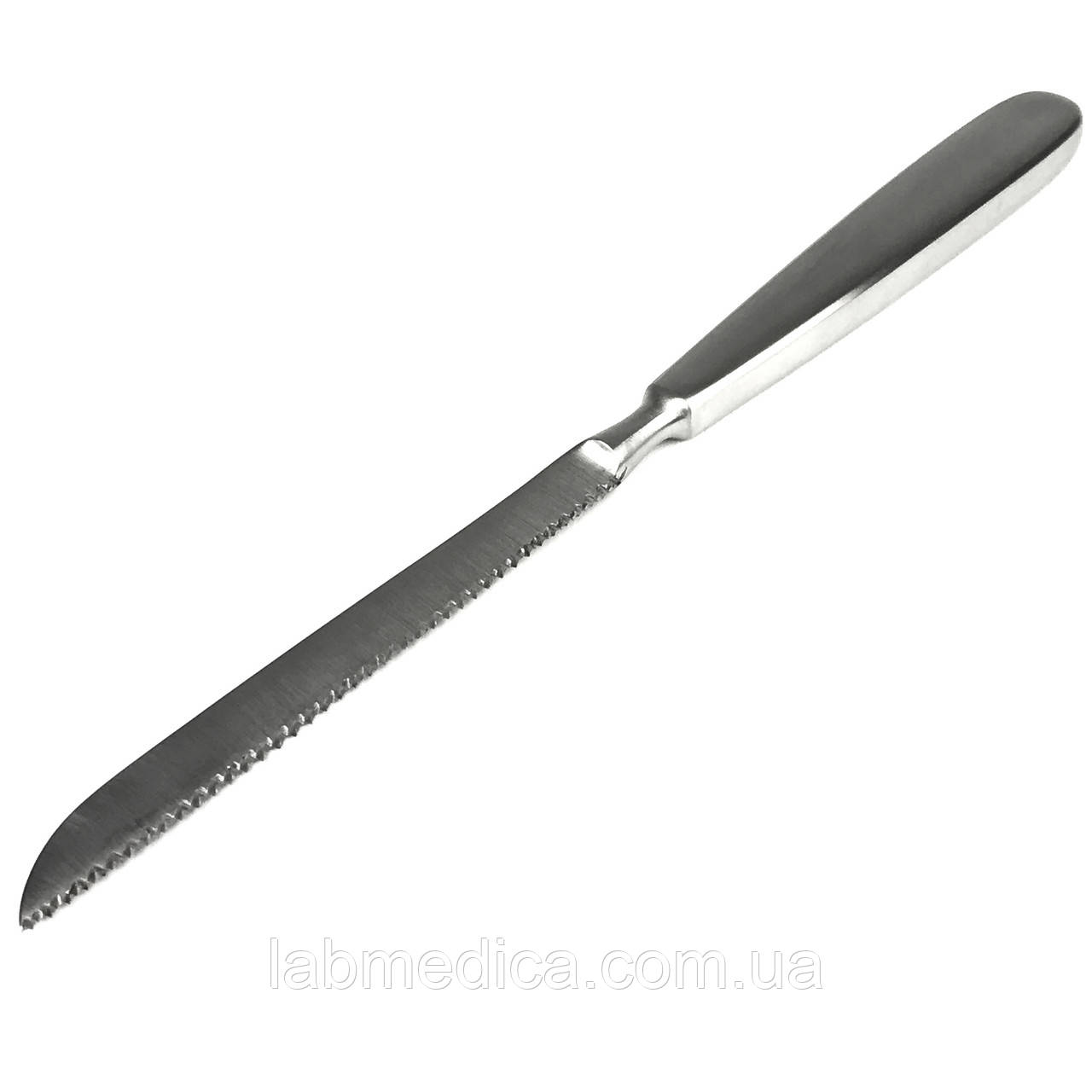 Ніж-пилка по Langenbeck з нержавіючої сталі SURGIWELOMED. Довжина 23 см, фото 1
