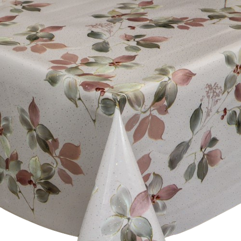 Шикарна клейонка на кухонний стіл на тканинній основі Glitter, фото 1